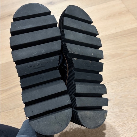 EUC Freda Salvador Bobbie Platform Lace Up Oxfords Sz 10.5 - Picture 10 of 11